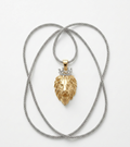 Crowned Lion Mixed-Metal Necklace