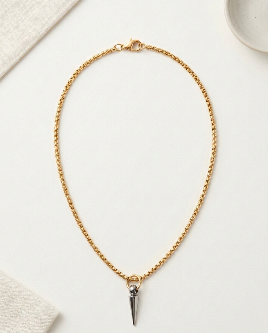 The Gunmetal & Gold Spike